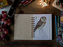 Papiernictvo - Obrazy - upcyklovaný zápisník/skicár - 17934541_