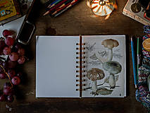 Papiernictvo - Obrazy - upcyklovaný zápisník/skicár - 17934551_