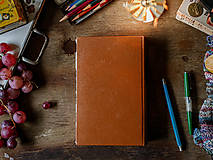 Papiernictvo - Turgenjev - upcyklovaný skicár mixed media - 17934591_