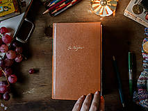 Papiernictvo - Turgenjev - upcyklovaný skicár mixed media - 17934596_