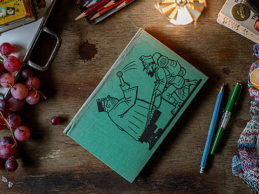 Papiernictvo - Švejk - upcyklovaný zápisník/skicár - 17934511_