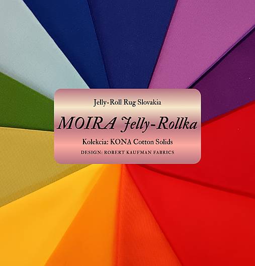 MOIRA Jelly-Rollka – Dúha