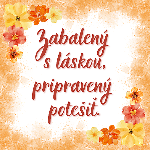Úložné priestory & Organizácia - Nálepky na balíčky – Zabalený s láskou, pripravený potešiť - 17938359_