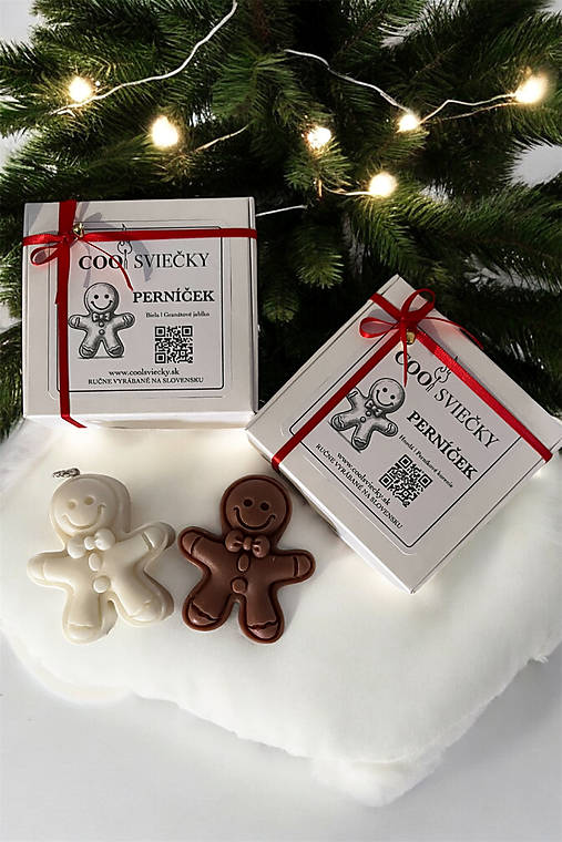 Perníček - sójová sviečka