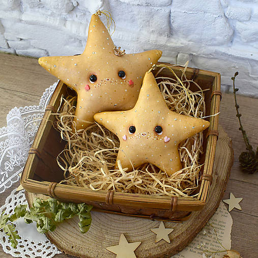 Dekorácie - Rozprávková hviezdička - 17936928_