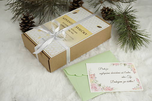 Adventná sada sviečok z včelieho vosku | Mier, Viera, Láska, Nádej | Prírodný adventný veniec (normál - sviečky o priemere 3,7 cm)