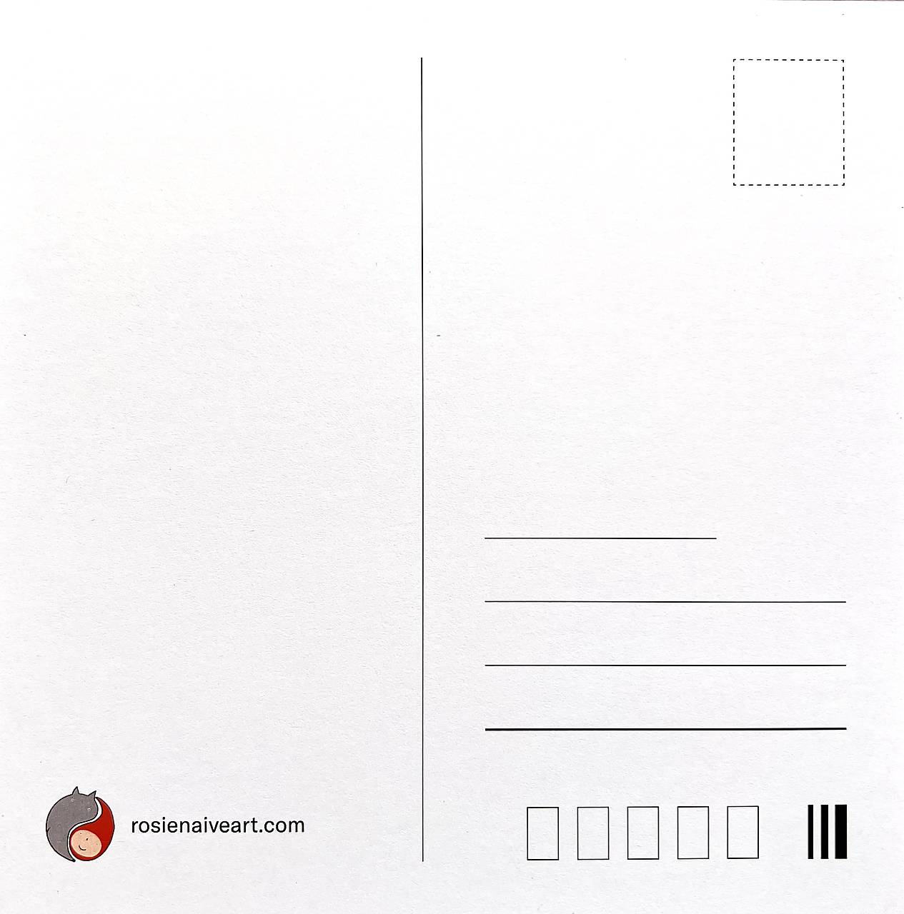 Ešte niekto šalát? Klasická pohľadnica 15x15cm