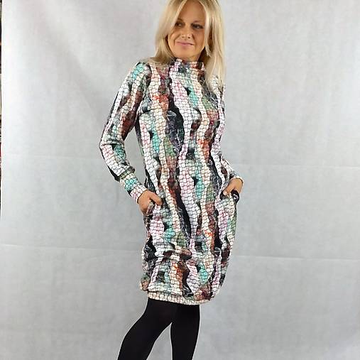 Šaty - Šaty pohodovky teplé - 17935889_