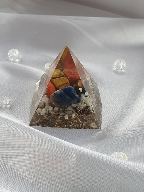 Orgonitová pyramída OCHRANA A ČISTENIE