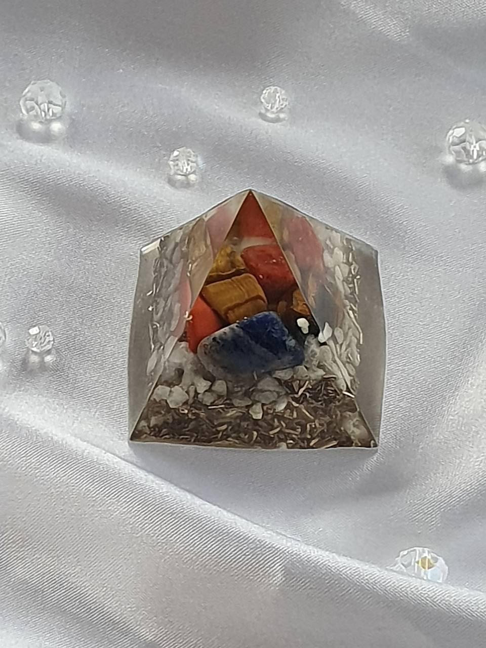 Orgonitová pyramída OCHRANA A ČISTENIE