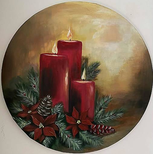 Obrazy - Svetlo Vianoc - 17941905_