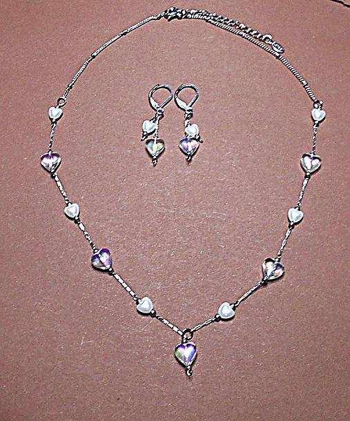 Sady šperkov - Od srdca k srdcu- set šperkov - 17941141_