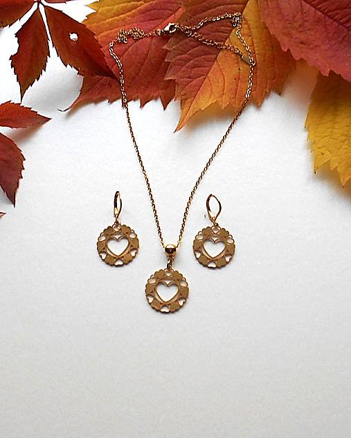 Sady šperkov - Set šperkov- folkové motívy - 17941421_