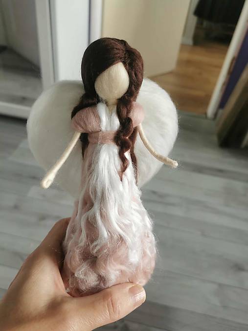 Dekorácie - Anjelik na želanie - 17941669_