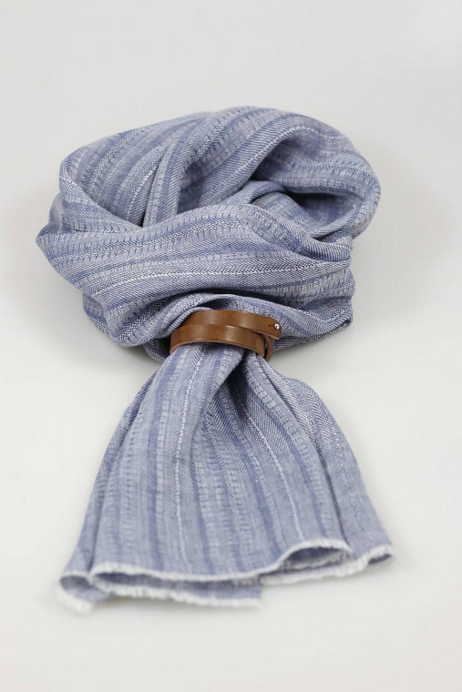 Pánska exkluzívna šatka z jemného ľanu "Christian"