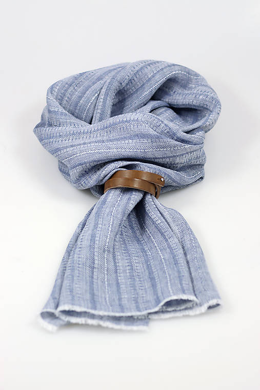 Pánska exkluzívna šatka z jemného ľanu "Christian"