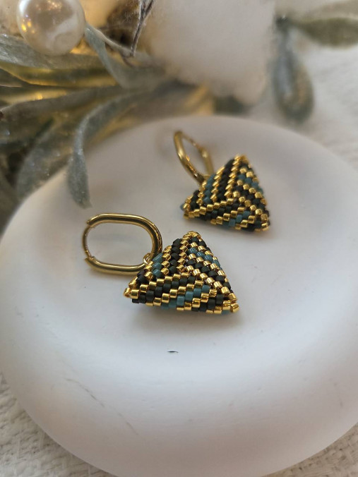 Náušnice Iskrivé línie