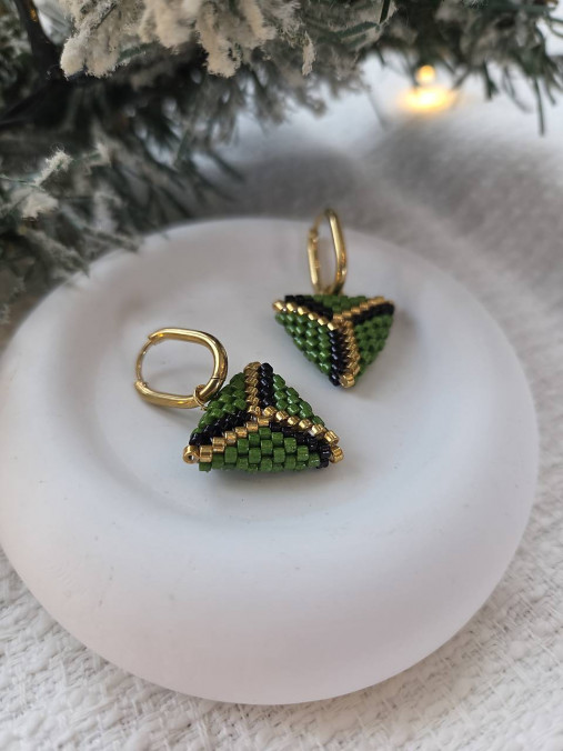 Náušnice Iskrivé línie