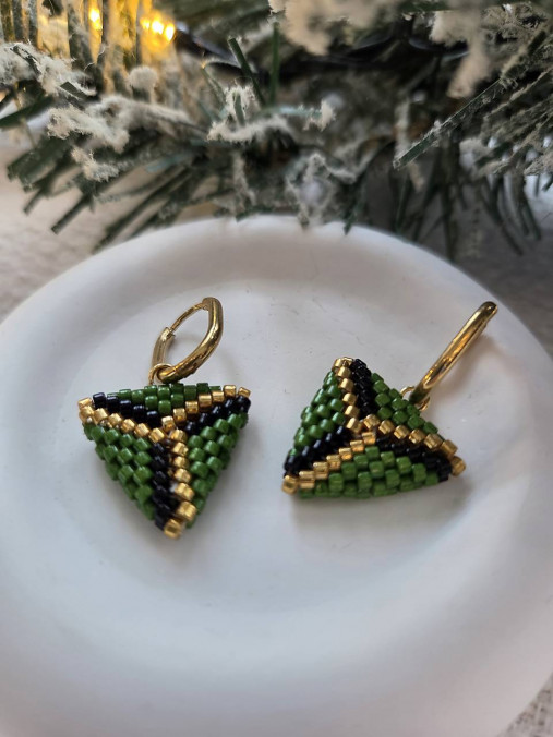 Náušnice Iskrivé línie