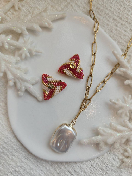 Náušnice Iskrivé línie