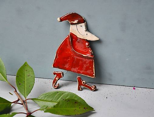 Dekorácie - Mikuláš pupkáč - 17939864_