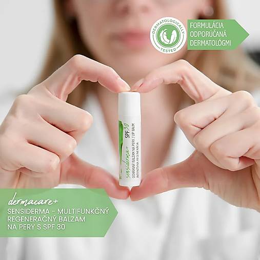 SENSIDERMA+ multifunkčný regeneračný balzam na pery Soaphoria