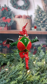 Dekorácie - Vianočné gule -  ŠKRIATKOVIA - 17938591_