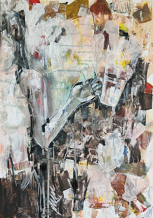 Obrazy - Tichosť vody, 50x70, originál - 17942942_