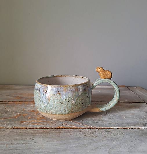 Nádoby - šáločka s kapybarou - 17945826_