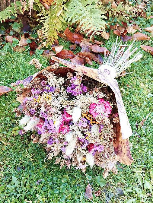 Dekorácie - Sušená kytica - 17944531_