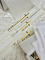 Sviečky - Krstná svieca - 17943585_