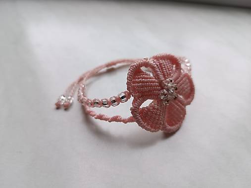 Náramky - Náramok ROSE pink - 17942775_