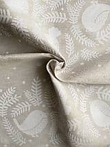 Úžitkový textil - Darčeková sada ľanových utierok Birds - 17942554_