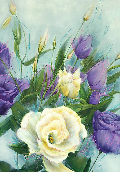 Obrazy - NEŽNÉ LUPIENKY - 17943797_