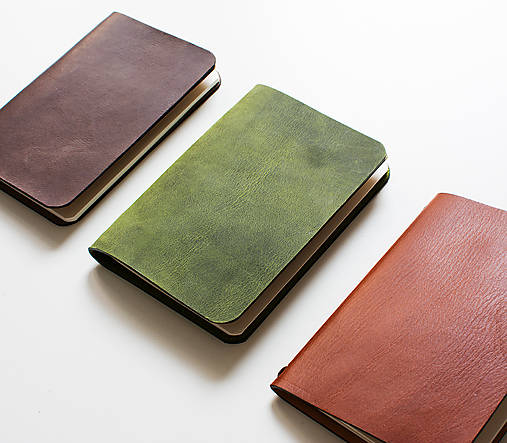 Papiernictvo - Kožené zápisníky A5/A6 na gumičku - 17942865_