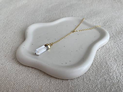 Náhrdelníky - Náhrdelník CRYSTAL - Krištáľ - 17944549_