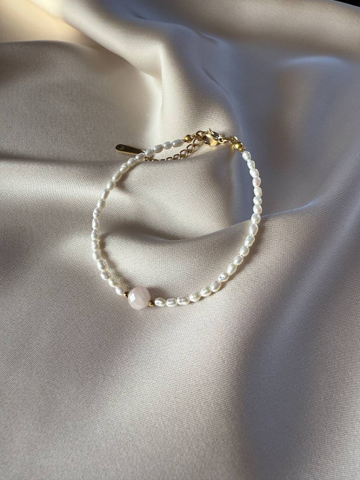 Náramky - Náramok SYMPHONY - Rose - 17944935_