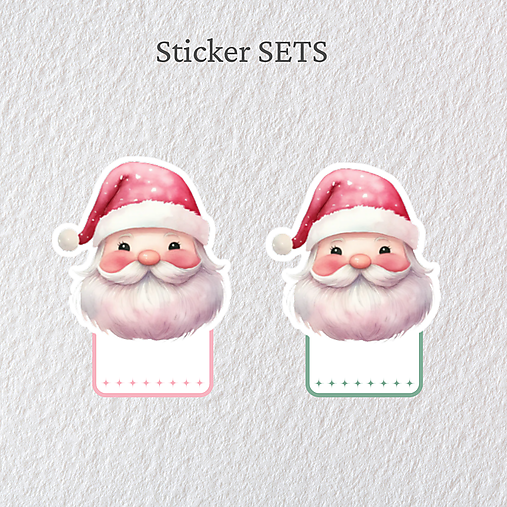 Papier - Nálepkové menovky na darčeky a mikulášske balíčky - 17943127_