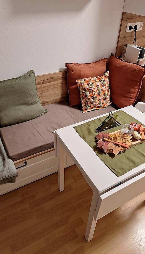 Úžitkový textil - Sedák na drevenú lavicu - zamat- Cortina 4 - 17946686_