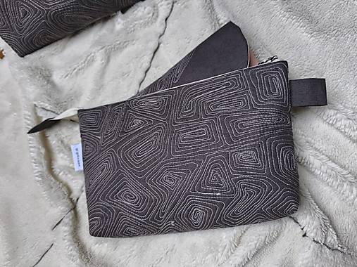 Kozmetické taštičky hnedé