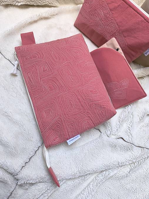 Kozmetické taštičky terakota