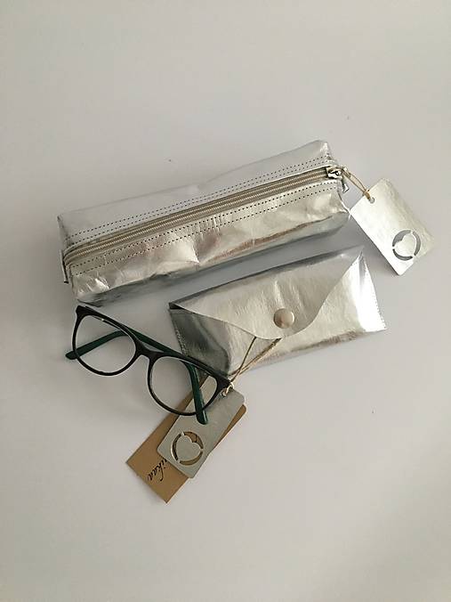 Taštičky - "Darčekový Set" Obal na okuliare a taštička - 17948000_