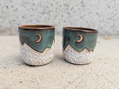 Nádoby - Poháriky Hory, 130ml - 17945841_