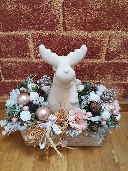 Dekorácie - Vianočná dekorácia... - 17945990_