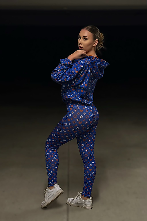 Nohavice - Legíny BLUE ROYAL - 17946047_