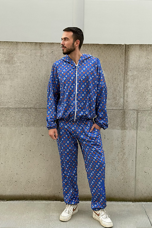 Nohavice - Pánske nohavice BLUE ROYAL - 17946103_