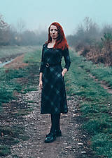 Šaty - Kárované šaty Claire (s vreckami) - 17949286_