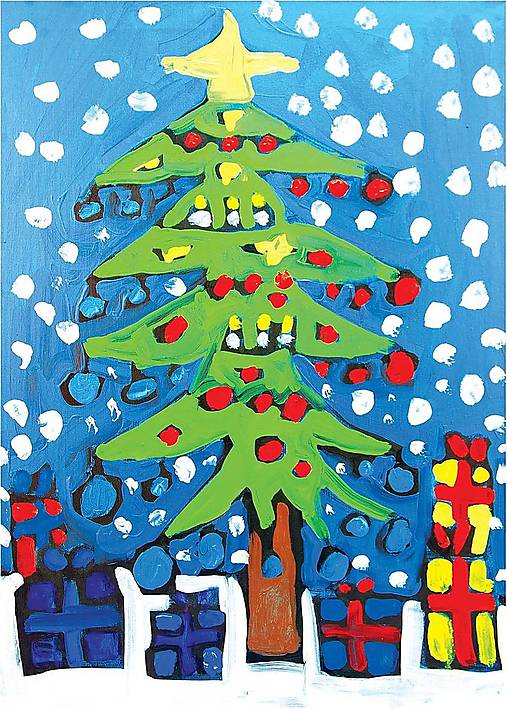 Dobrý obchod - Vianočný stromček - 17948346_