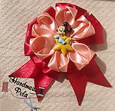 Detské doplnky - Mašlička na kočík MEDAILÓN - 17949222_