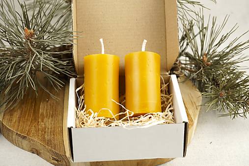 Včelí valec – Sviečka z včelieho vosku (Včelí valec 1 kus)